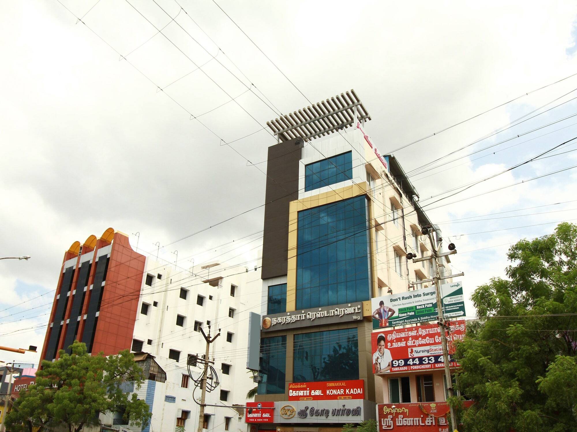 Msp Grands Inn Madurai Bagian luar foto